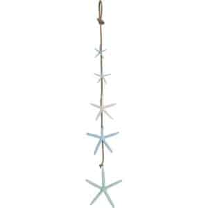 Five Dyed Finger Starfish Strand 48"