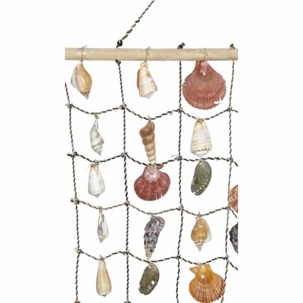Rope & Shells Wall Decor 18x24" - Image 2