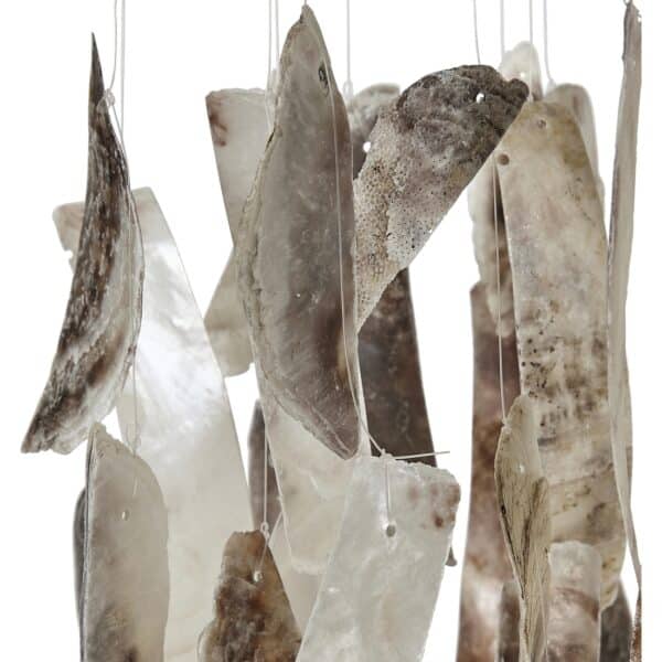 Placuna Strips with Botay Hat Chandelier 16" - Image 2