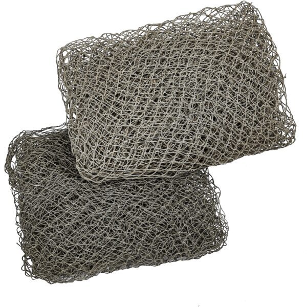 Two Decorative Trawler Commercial Fishing Casting Nets 5x10' (Set of 2)