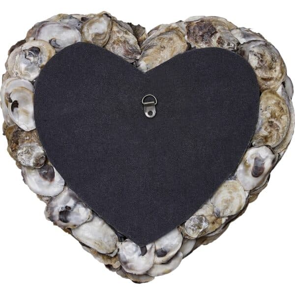 Oyster Shell Decorative Heart 11x10" - Image 2