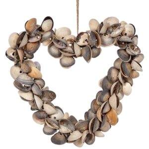 Mixed CayCay Heart Wreath 6"