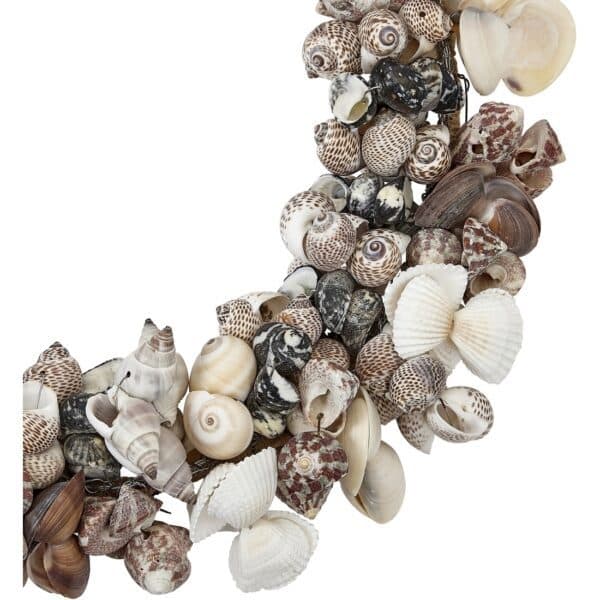 Small Assorted Seashell Wreath 11" - Image 2