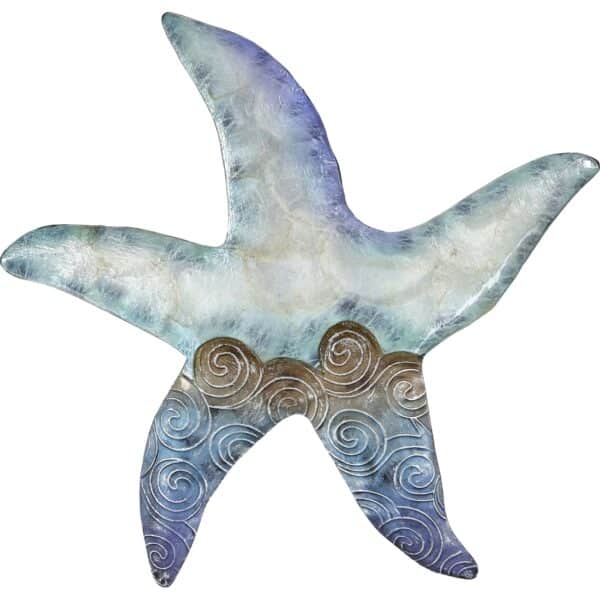 Capiz Starfish Wall Decor 14x15"