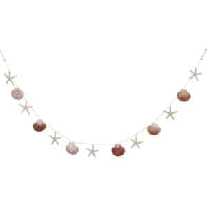 Starfish and Scallop Flat Strand 95"