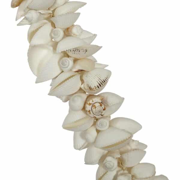 White Shell Clusters Garland 64" - Image 2