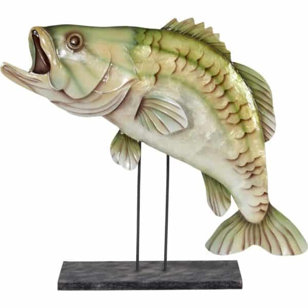 Bass Fish on Stand